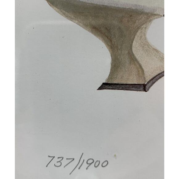 Vntg Kolene Spicher Ladies Rhinestone Antique Slipper Signed and Numbered Read - Picture 3 of 9